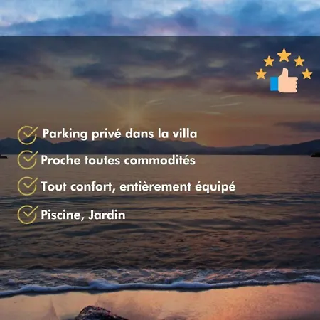 Апартаменты 5-peopl - Sea View- Terrace - Parking Сен-Рафаэль